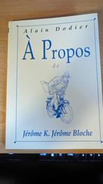 Toewijding Alain Dodier Over Jérôme K. Jérôme Bloche, Boeken, Stripverhalen, Nieuw, Ophalen of Verzenden, Dodier, Eén stripboek