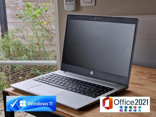 Win11 HP ProBook 440 i5 8x4.20Gz 256GB 8GB Office 2021, Computers en Software, Windows Laptops, Zo goed als nieuw, 14 inch, SSD