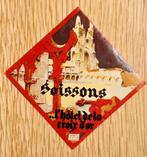 Hôtel de la Croix d’Or Soissons Etiquette ancienne Label 206, Enlèvement ou Envoi