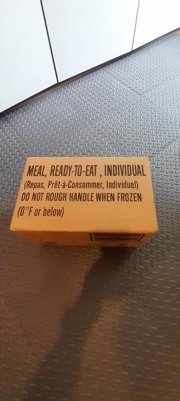 MRE meal ready to eat amerikaans beschikbaar voor biedingen