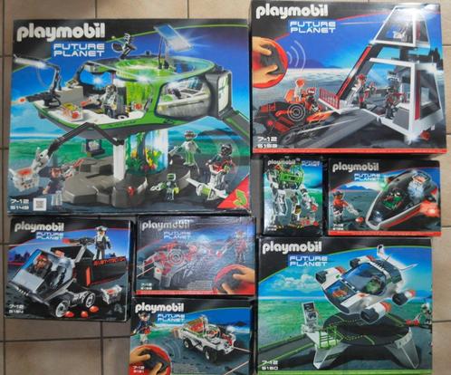 Lot de 8 Boîtes Playmobil Futur Planet, Kinderen en Baby's, Speelgoed | Playmobil, Gebruikt, Complete set, Ophalen