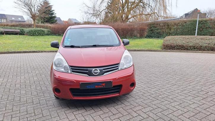 12M garantie/1ste Hands/Note/2009/155960/1.4i/AIRCO/€-4, Auto's, Nissan, Bedrijf, Te koop, Note, ABS, Airbags, Airconditioning