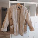 Jas van Only Suede, Kleding | Dames, Jassen | Winter, Only, Beige, Ophalen of Verzenden, Zo goed als nieuw