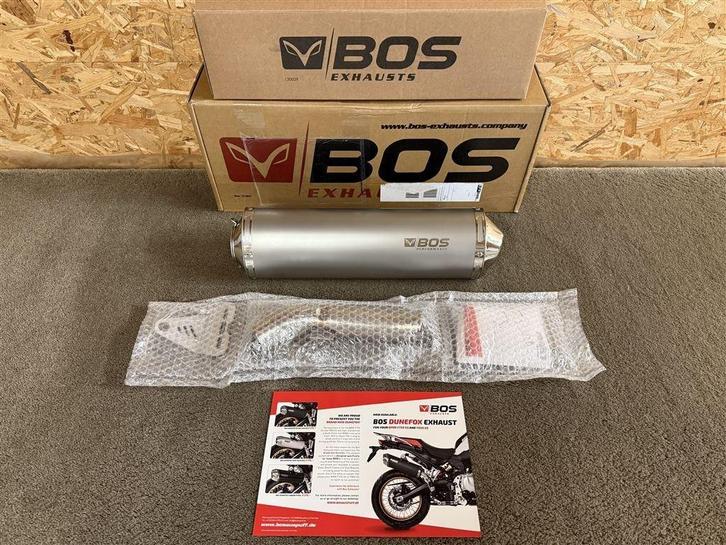 Bos Oval 120 uitlaat demper BMW R1200GS 2004-2009 Adventure, Motoren, Onderdelen | BMW, Nieuw, Ophalen of Verzenden