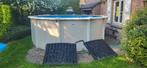 Zwembad met warmtepomp en toebehoren compleet, Tuin en Terras, Zwembaden, Ophalen, Zo goed als nieuw