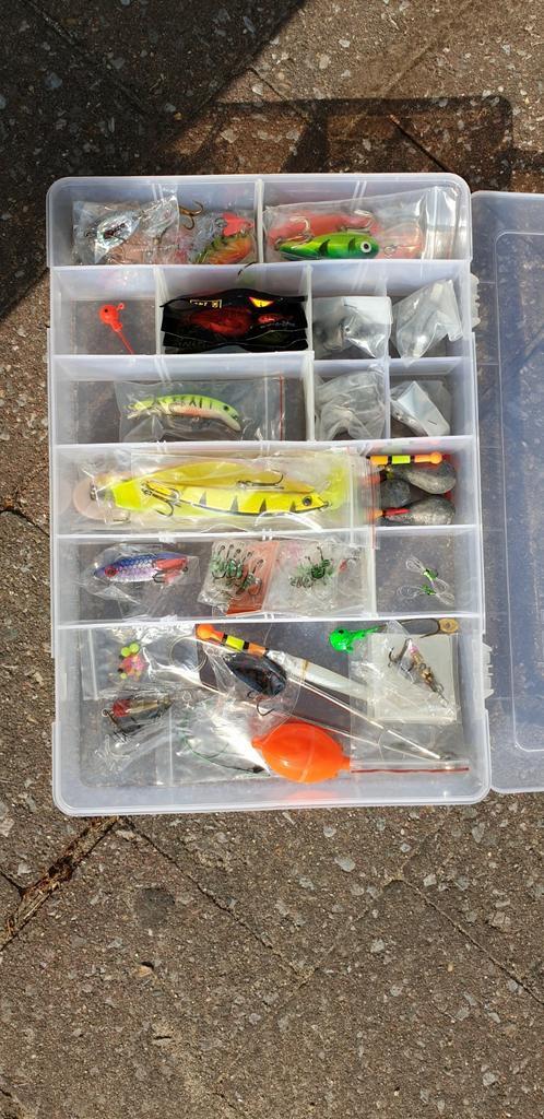 Toutes sortes d'engins de pêche, Sports nautiques & Bateaux, Pêche à la ligne | Général, Comme neuf, Moulinet, Enlèvement ou Envoi