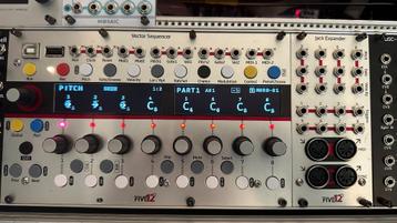 Vecteur + extenseur Five12 - Séquenceur modulaire Eurorack, Autres marques, Avec valise ou flightcase, Utilisé, Enlèvement ou Envoi