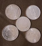 Zilver munten, Setje, Zilver, Ophalen of Verzenden, Zilver