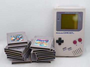 Nintendo Gameboy + 16 games, Games en Spelcomputers, Ophalen of Verzenden, Gebruikt, Game Boy Classic, Met games