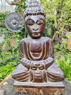 Boeddabeeld, hout...40cm