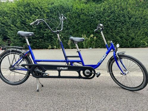 Huka co pilot 24 therapeutische tandem vrijloop !, Fietsen en Brommers, Fietsen | Tandems, Gebruikt, Minder dan 10 versnellingen