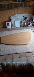 TABLE BOIS MASSIF CLAIR FORME SPÉCIALE, Ophalen, Zo goed als nieuw, Eikenhout