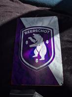 Beerschot metalen plaat, Ophalen of Verzenden