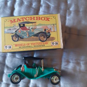 MATCHBOX MOYY Y-14 MAXWELL ROADSTER 1911*VINTAGE*NEW* beschikbaar voor biedingen