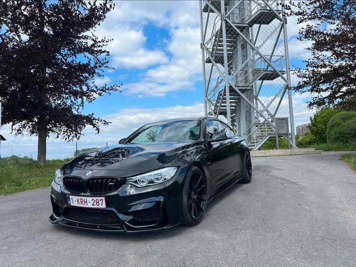 BMW M4 AKRAPOVIC, Auto's, BMW, Bedrijf, 4 Reeks, Benzine, Euro 6, Coupé, 3 deurs, Automaat, Zwart, Zwart, Leder, Achterwielaandrijving