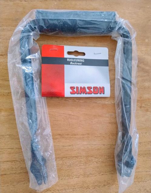 Simson Rugleuning met rugkussen, Fietsen en Brommers, Fietsaccessoires | Fietsstoeltjes, Nieuw, Ophalen of Verzenden