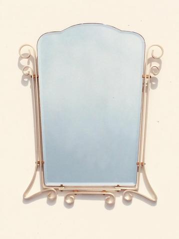 Vergulde spiegel Art Nouveau-stijl * Vintage * (76 x 58)