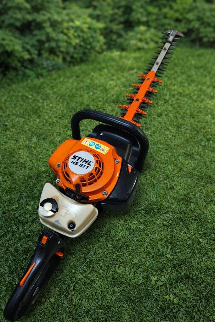 Taille-haie à essence Stihl HS81R 600 mm, Jardin & Terrasse, Taille-haies, Utilisé, Essence, Enlèvement