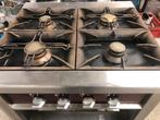 Gasvuur 4 beks inox, Zakelijke goederen, Ophalen