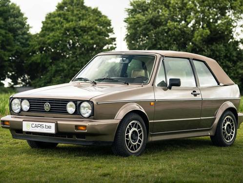 Volkswagen GOLF Cabriolet 1.8 L 95 HP Auto 1988 Karmann 1 ow, Auto's, Oldtimers, Bedrijf, Te koop, Lederen bekleding, Lichtmetalen velgen