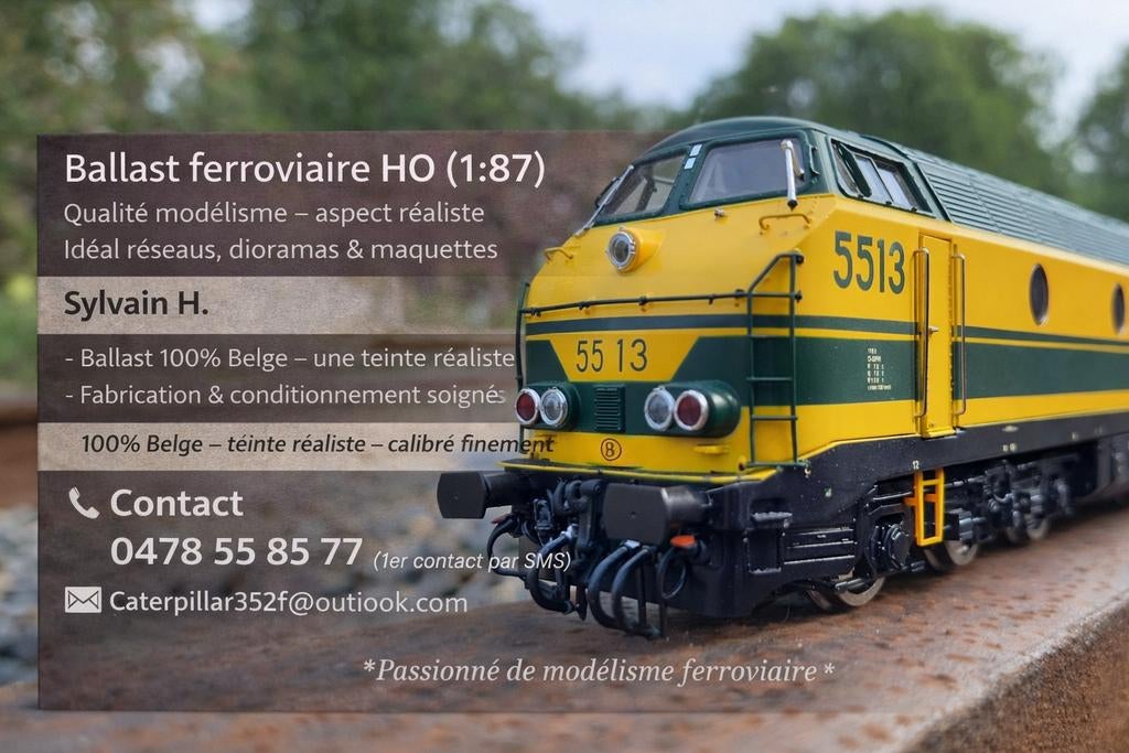 Ballast HO 1/87, Hobby & Loisirs créatifs, Trains miniatures | HO, Fleischmann, Enlèvement ou Envoi