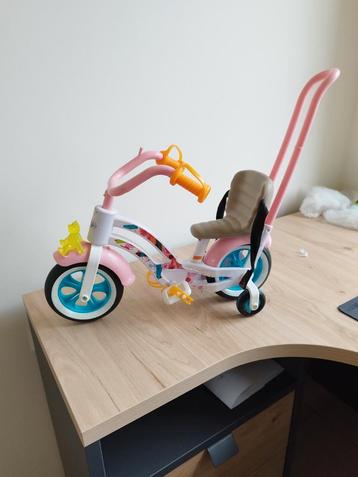 Baby Born fietsje met duwstang  beschikbaar voor biedingen