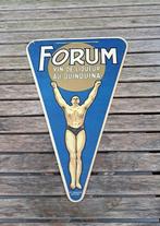 Forum reclame jaren 20 / 30, Verzamelen, Merken en Reclamevoorwerpen, Ophalen of Verzenden, Gebruikt, Reclamebord