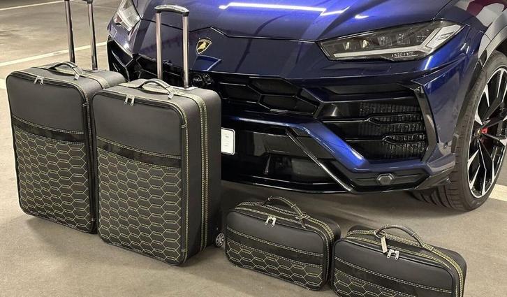 Roadsterbag kofferset/koffers Lamborghini Urus, Auto diversen, Auto-accessoires, Nieuw, Verzenden