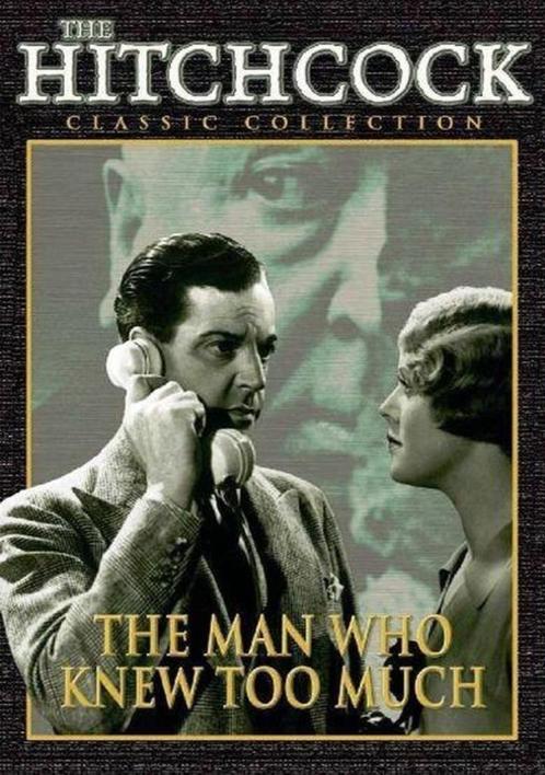 The man who knew too much met Leslie Banks, Peter Lorre,, Cd's en Dvd's, Dvd's | Klassiekers, Zo goed als nieuw, Thrillers en Misdaad