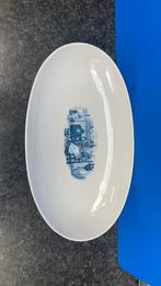 Spinnenwiel  blauw wit, Ophalen