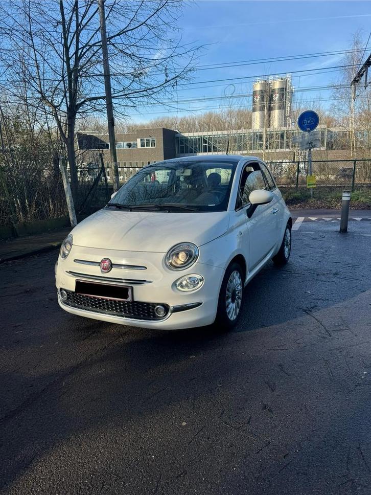 Fiat 500, Autos, Fiat, Particulier, Essence, Automatique, Blanc, Enlèvement