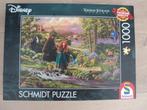 2 Thomas Kinkade Disney Schmidt puzzels, Ophalen of Verzenden, 500 t/m 1500 stukjes, Zo goed als nieuw, Legpuzzel