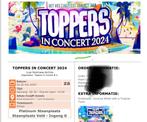 2x PLATINUM staanplaatsen voor De Toppers zaterdag 25 mei, Tickets & Billets, Événements & Festivals, Deux personnes
