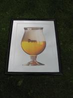 Duvel spiegel afbeelding Duvel glas., Verzamelen, Ophalen, Gebruikt, Reclamebord