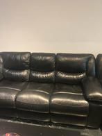 Zetels leder te koop, Huis en Inrichting, Zetels | Zetels, Ophalen, Zo goed als nieuw