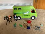 Playmobil Paardenvrachtwagen (compleet, doos en boekje), Kinderen en Baby's, Speelgoed | Playmobil, Complete set, Ophalen of Verzenden