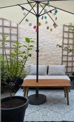 tuin loungeset + vloerkleed, Tuin en Terras, Gebruikt, Hardhout, Bank, Loungeset