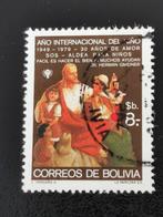Bolivia 1979 - Internationaal Jaar van het Kind, Ophalen of Verzenden, Zuid-Amerika, Gestempeld