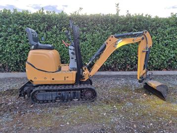 Minigraver Caterpillar 300.9 D / Bj 2014 / Graafmachine /Min disponible aux enchères