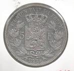 12996 * LEOPOLD 1 * 5 frank 1950 * Z.Fr/Pr, Postzegels en Munten, Munten | België, Zilver, Verzenden