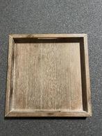 2 dienbladen 40 x 40, Ophalen, Nieuw, Vierkant, Hout
