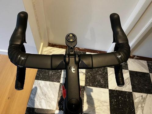 Orbea Cockpit OC Carbon Handlebar RA11 380mm + Stem 130mm, Fietsen en Brommers, Fietsonderdelen, Zo goed als nieuw, Racefiets