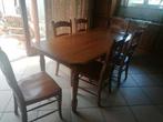 Keukentafel, stoelen, eetkamer,, Huis en Inrichting, Complete eetkamers, Ophalen, Gebruikt