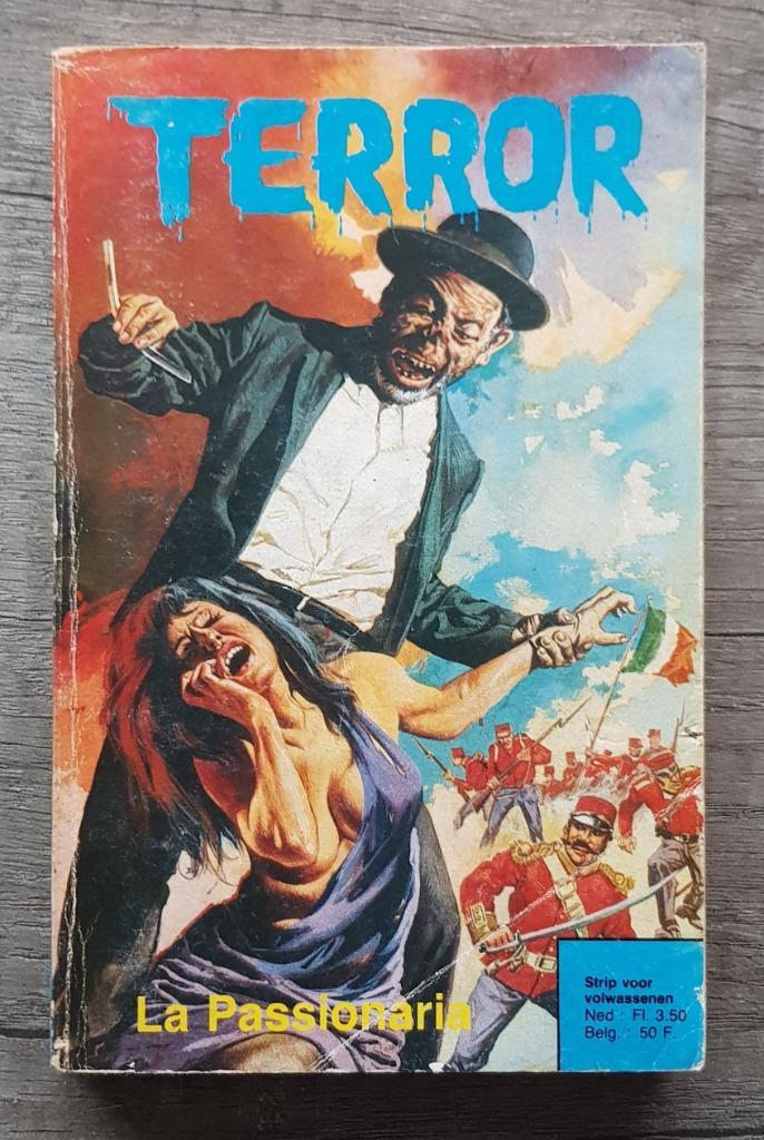 Terror 111: La Passionaria, Boeken, Stripverhalen, Gelezen, Eén stripboek, Verzenden