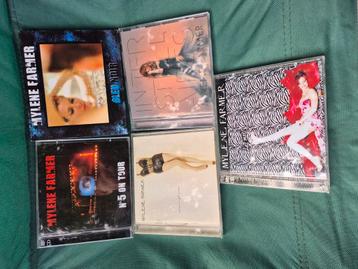 Mylene Farmer, set van 5 stuks, 7 stuks  beschikbaar voor biedingen