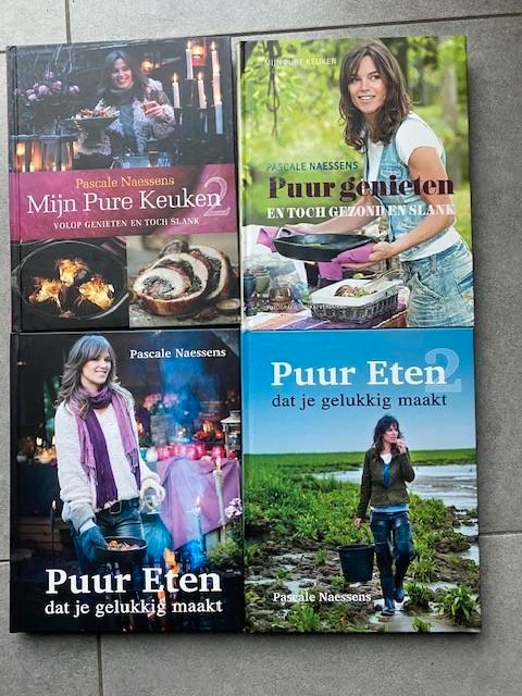 4 Kookboeken van Pascale Naessens NIEUWSTAAT, Livres, Livres de cuisine, Comme neuf, Cuisine saine, Enlèvement ou Envoi