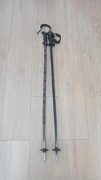 Zwarte ski stokken, Sport en Fitness, Skiën en Langlaufen, Gebruikt, Stokken, Ski, Ophalen