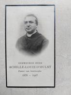 oud bidprentje E.H. Achille D'Hulst 1858-1925, Collections, Envoi, Image pieuse