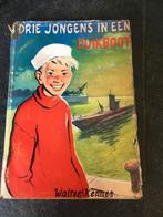 Walter Kennes - 3 jongens in een duikboot, Antiek en Kunst, Ophalen of Verzenden