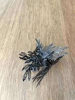6 ronds de serviette en métal fin noir, Overige materialen, Overige typen, Ophalen of Verzenden, Zo goed als nieuw